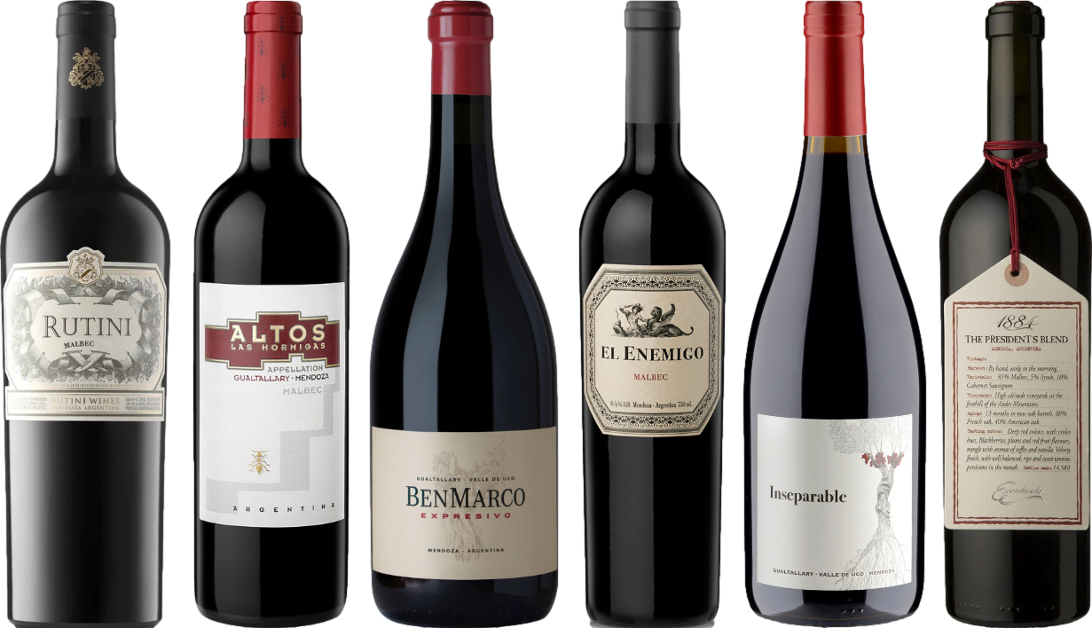 Argentinischer Malbec Premium Verkostungsset
