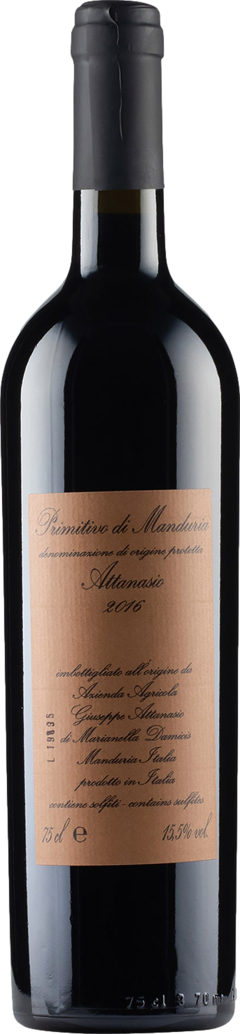 Attanasio Primitivo di Manduria 2017