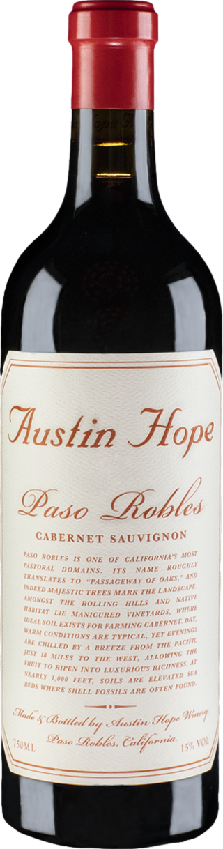 Austin Hope Cabernet Sauvignon 2021