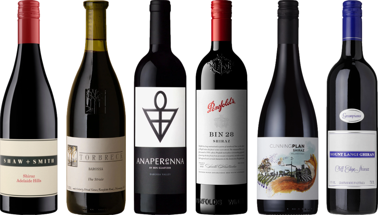 Australien Shiraz Premium Verkostungsset