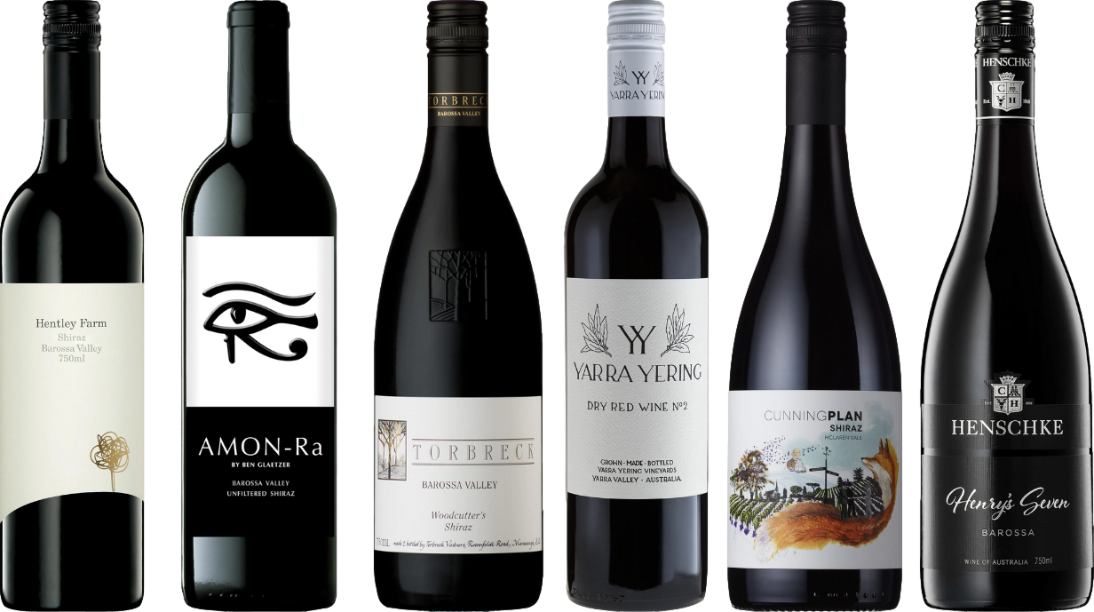 Australien Shiraz Premium Verkostungsset