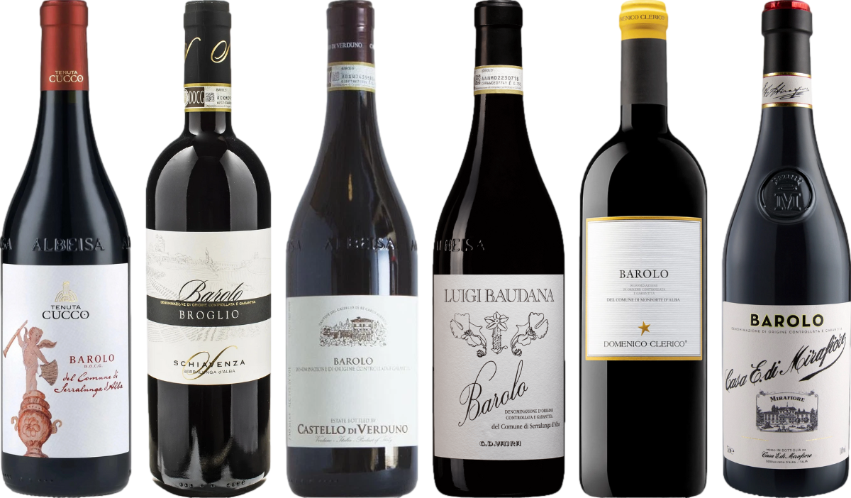 Hochwertiges Barolo Verkostungsset