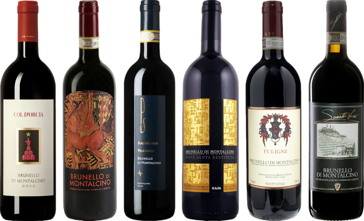 Brunello di Montalcino Premium Verkostungsset
