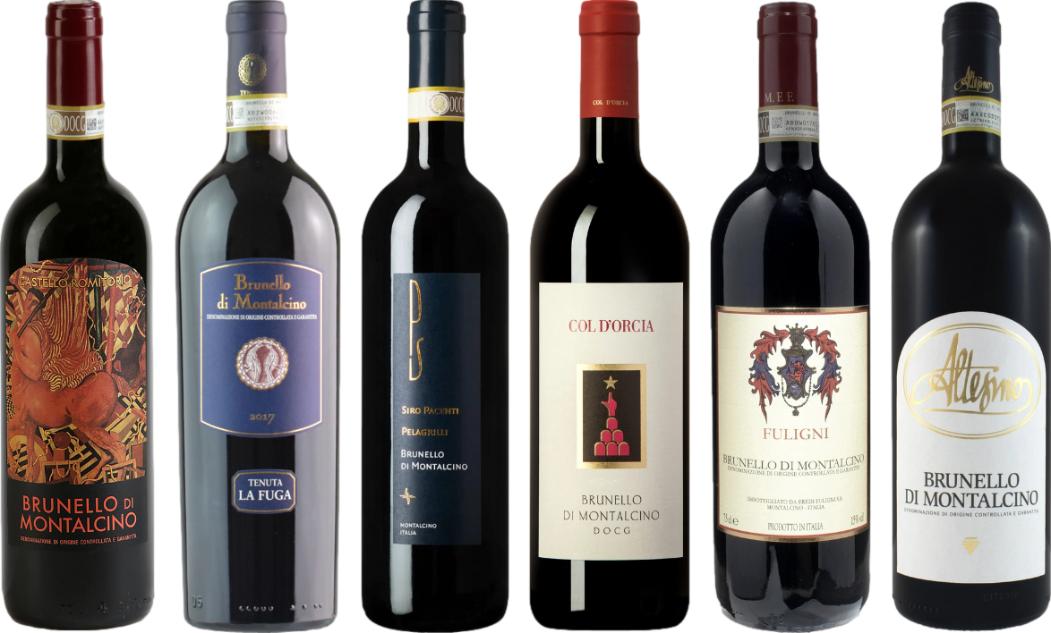 Brunello di Montalcino Premium Verkostungsset