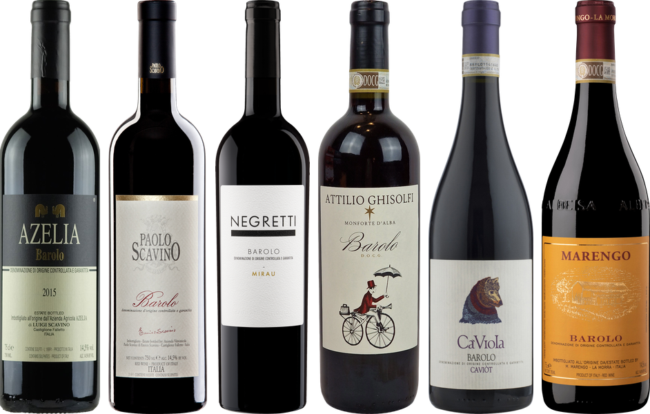Hochwertiges Barolo Verkostungsset