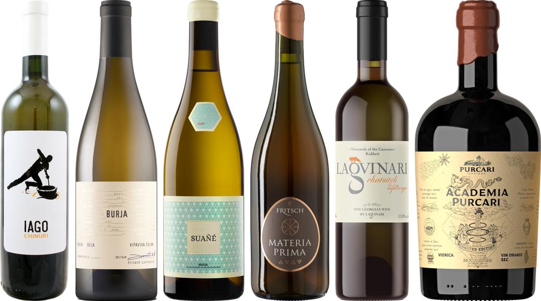 Orange Wein Premium Verkostungsset
