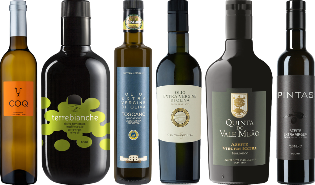 Weinberg Olivenöl Premium Verkostungsset