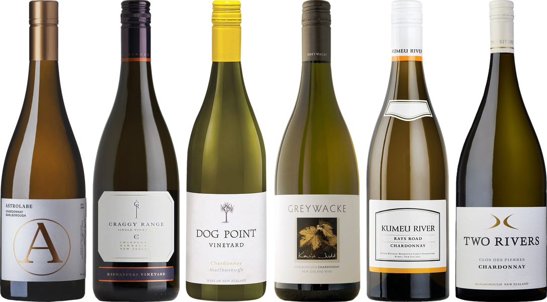 Neuseeländischer Chardonnay Premium Verkostungskoffer