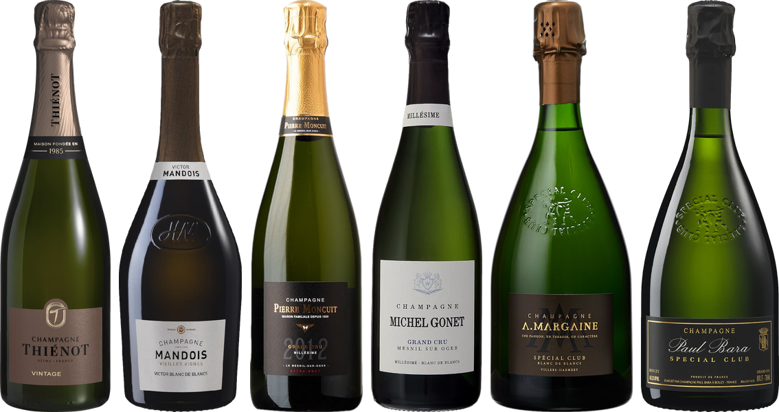 Vintage Champagne Premium Verkostungsset