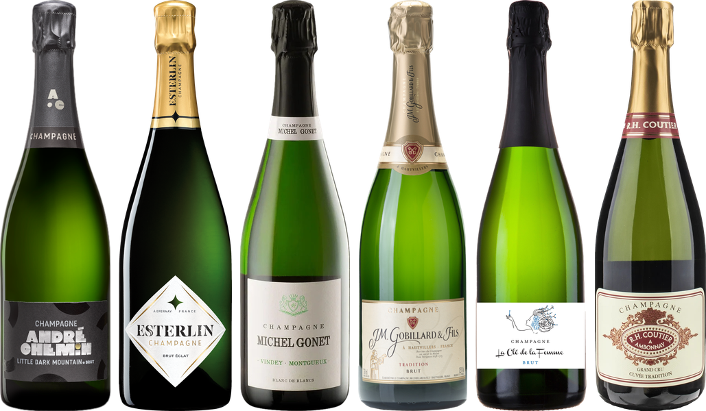 Hochwertiges Champagner-Verkostungsset