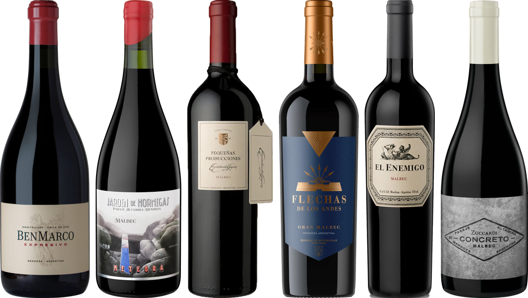 Argentinischer Malbec Premium Verkostungsset