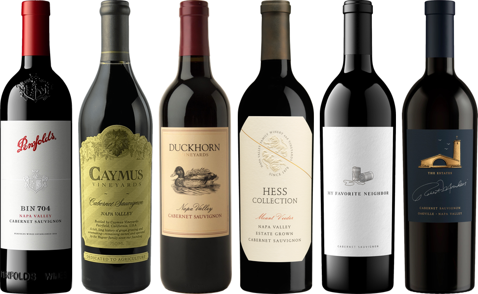 Kalifornien Cabernet Sauvignon Premium Verkostungsset