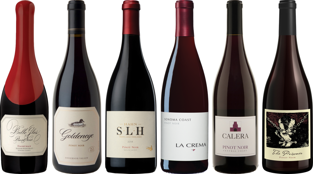 Kalifornien Pinot Noir Premium Verkostungsset