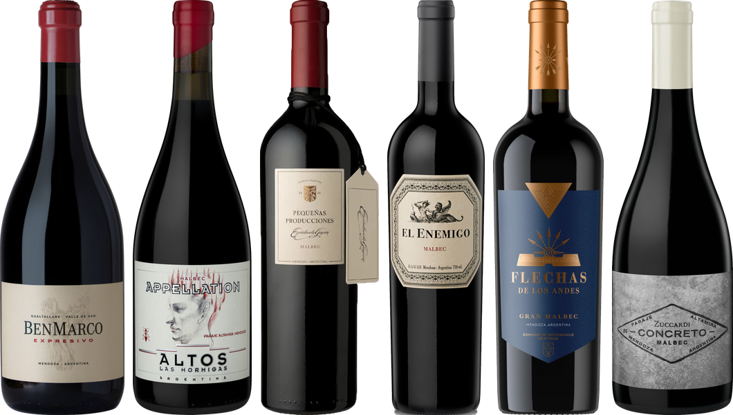 Argentinischer Malbec Premium Verkostungsset