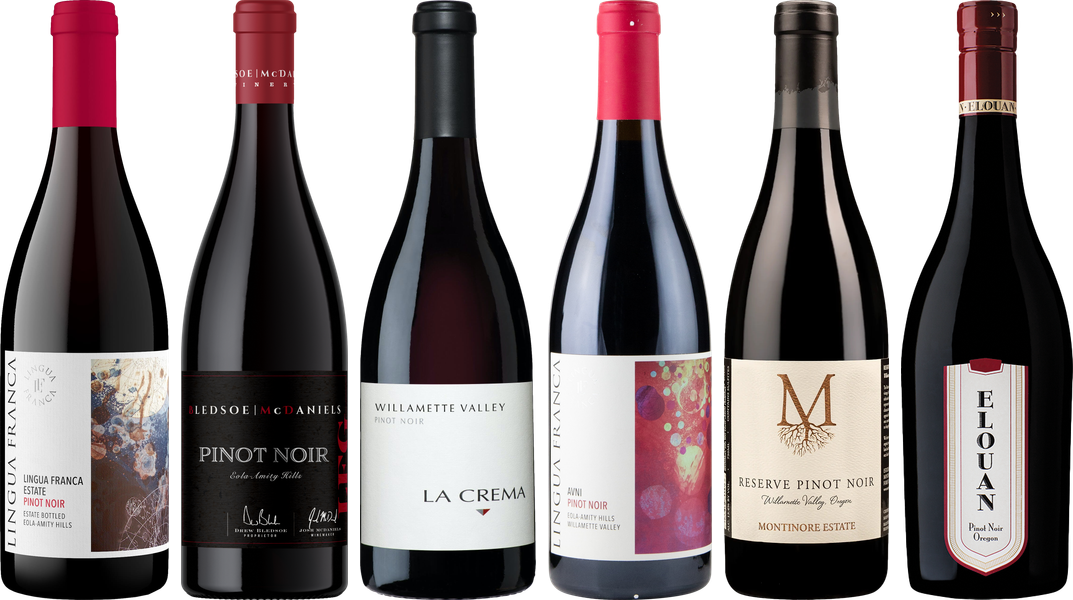 Oregon Pinot Noir Premium Verkostungsset