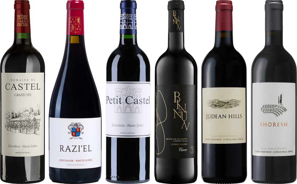 Israel Rotwein Premium Verkostungsset