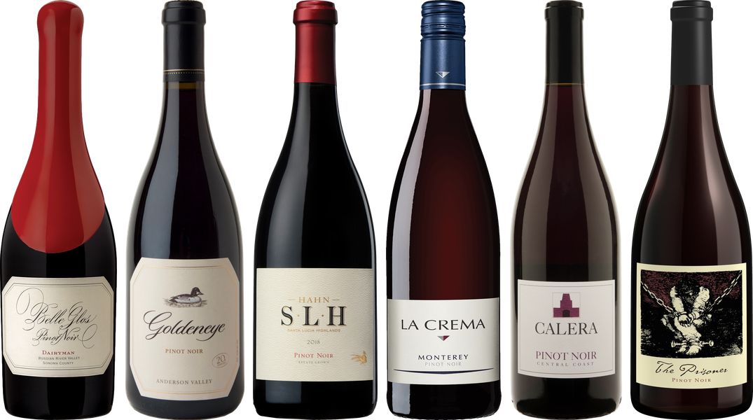 Kalifornien Pinot Noir Premium Verkostungsset
