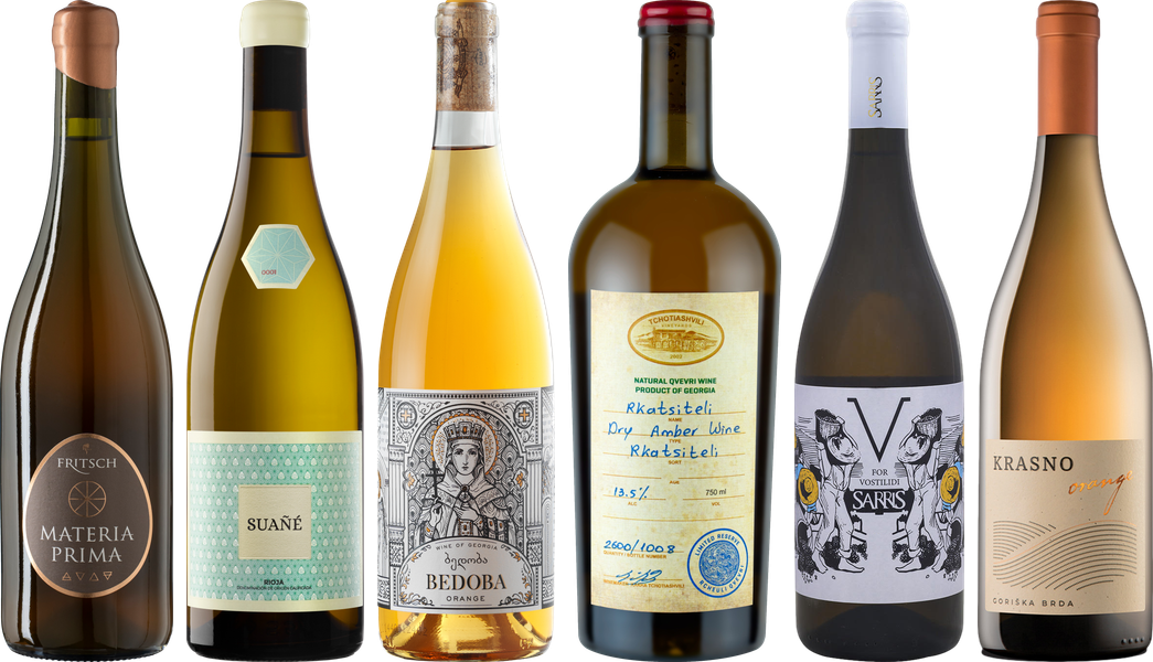 Orange Wein Premium Verkostungsset