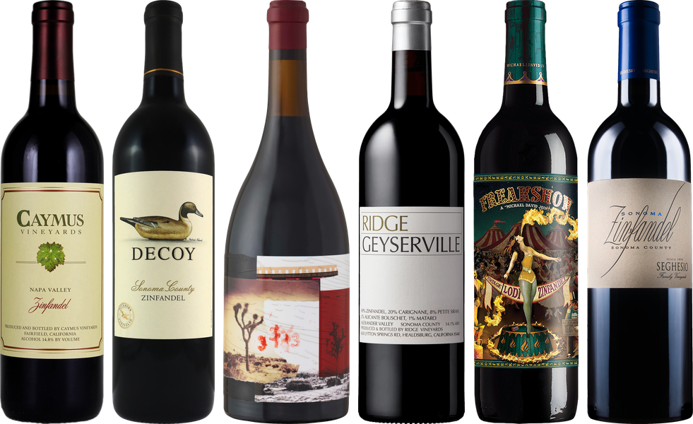 Kalifornien Zinfandel Premium Verkostungsset