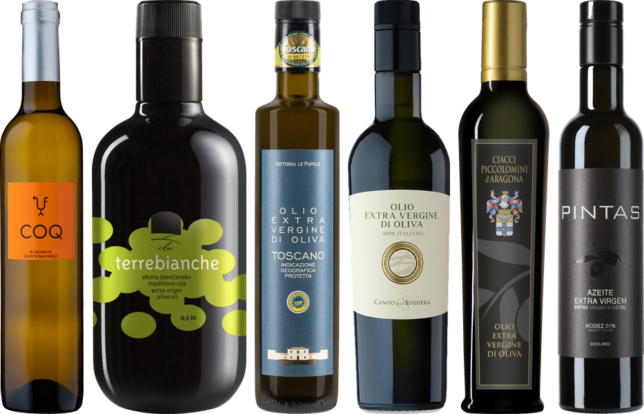 Weinberg Olivenöl Premium Verkostungsset