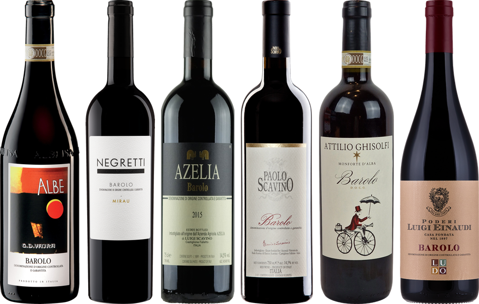 8Wines.de Hochwertiges Barolo Verkostungsset