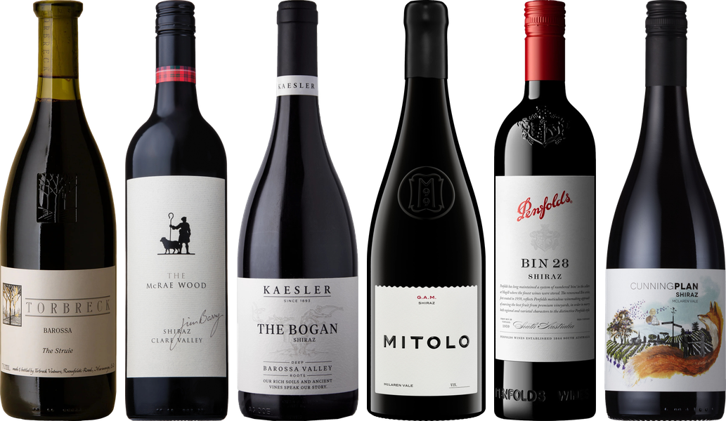 Australien Shiraz Premium Verkostungsset