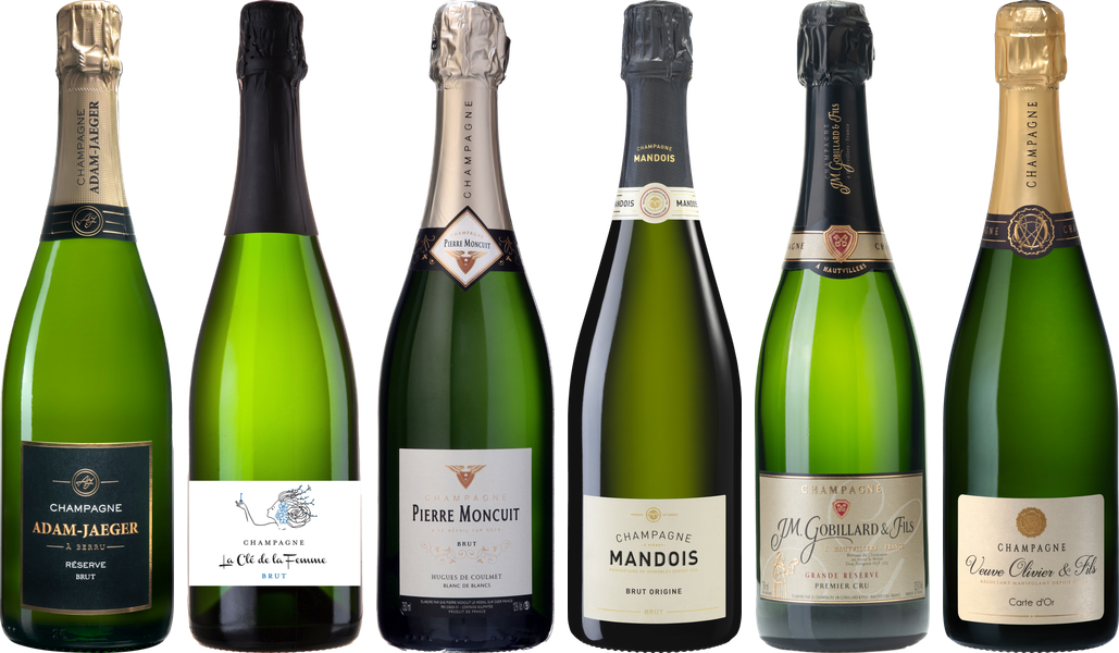 Hochwertiges Champagner-Verkostungsset