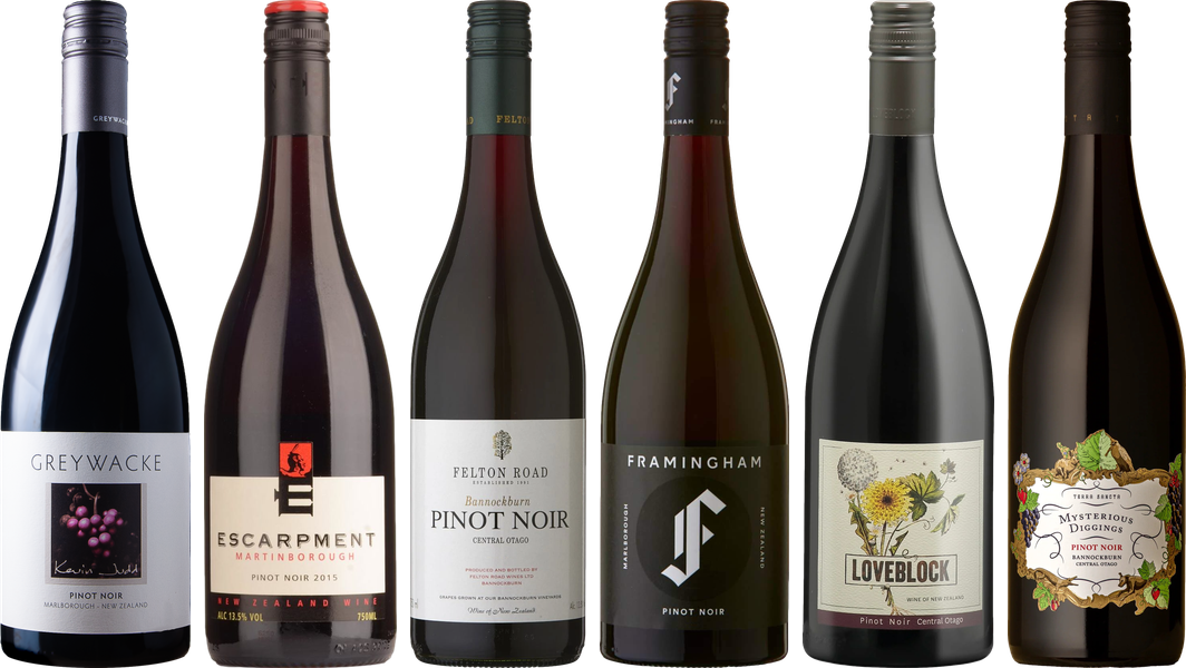 Neuseeland Pinot Noir Premium Verkostungsset