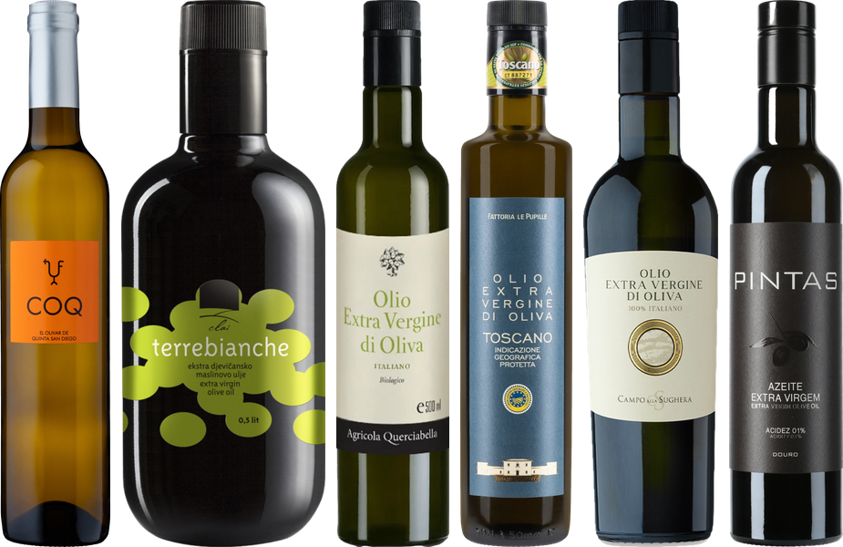 Weinberg Olivenöl Premium Verkostungsset
