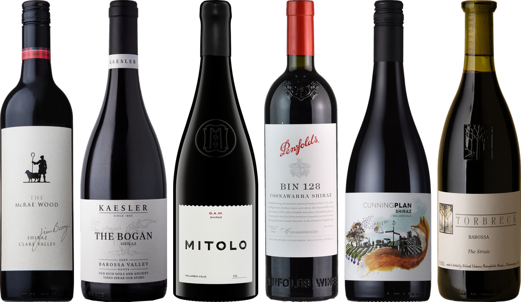 Australien Shiraz Premium Verkostungsset