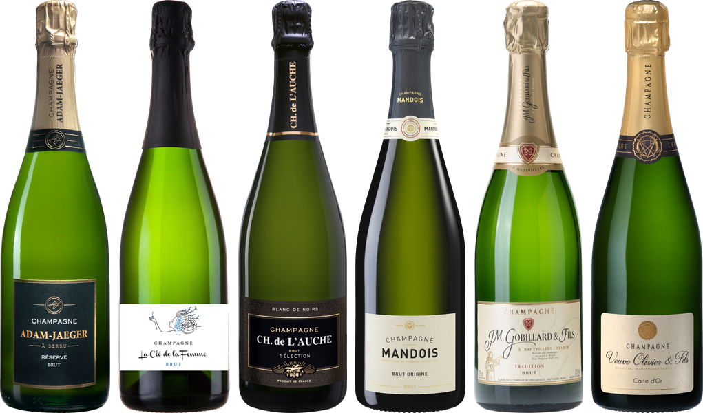 Hochwertiges Champagner-Verkostungsset