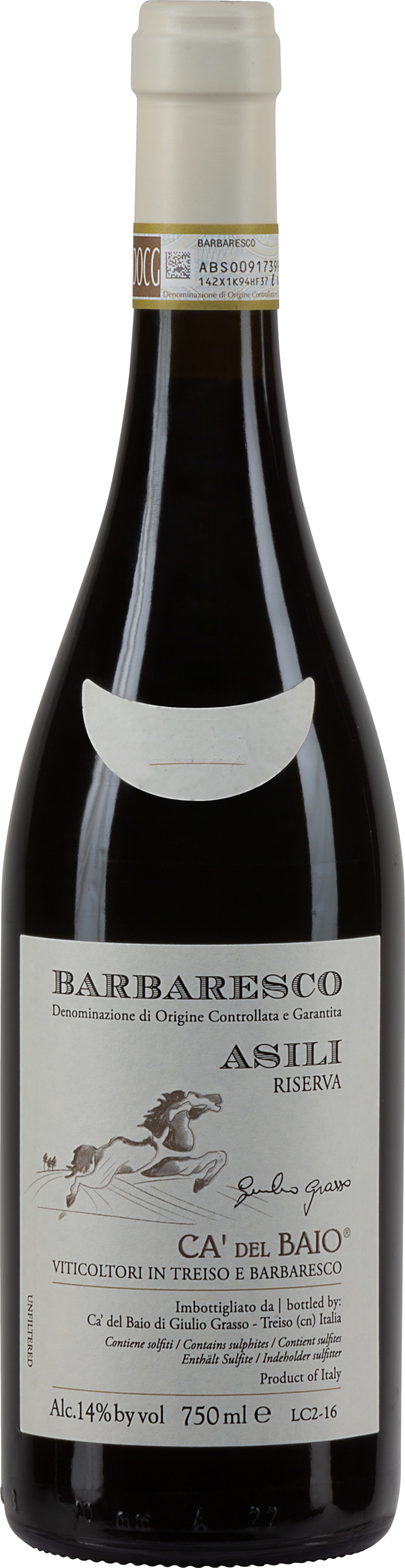 Ca' del Baio Barbaresco Asili Riserva 2020