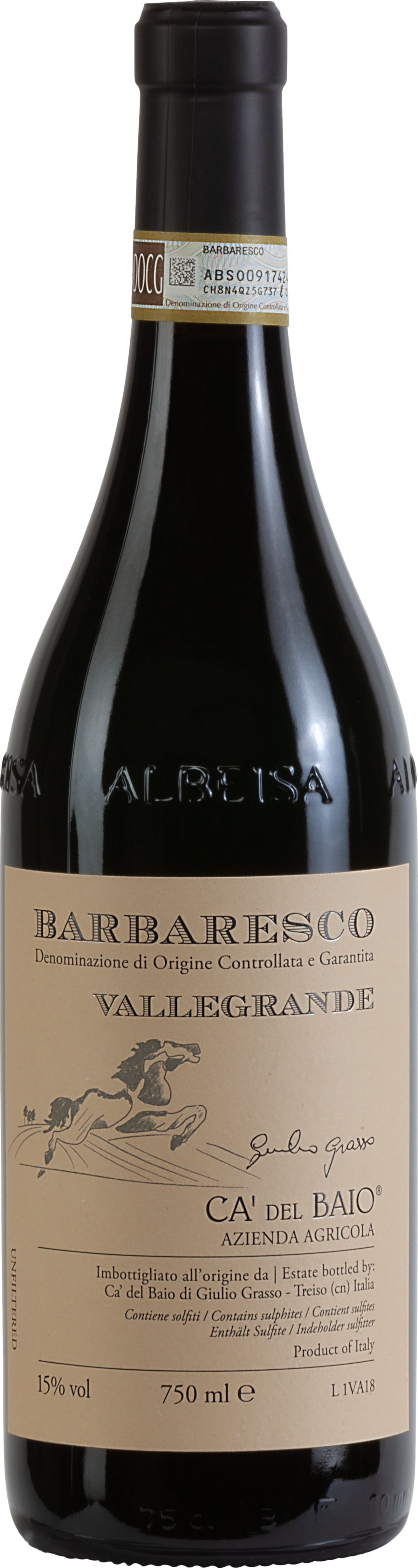 Ca' del Baio Barbaresco Vallegrande 2023