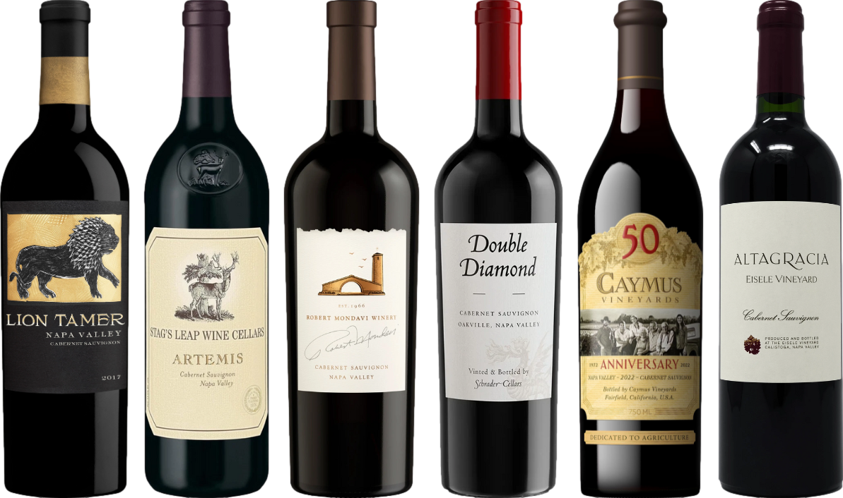 Kalifornien Cabernet Sauvignon Premium Verkostungsset