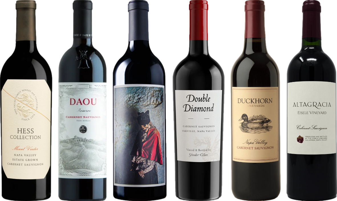 Kalifornien Cabernet Sauvignon Premium Verkostungsset