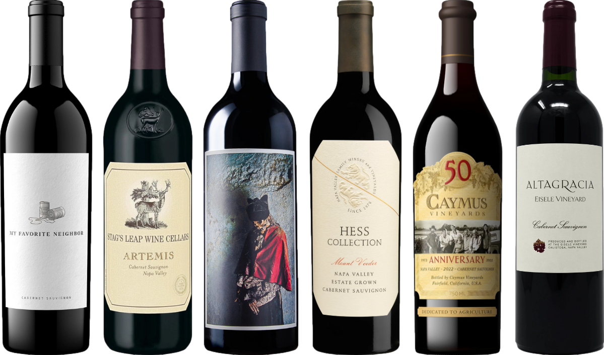 Kalifornien Cabernet Sauvignon Premium Verkostungsset