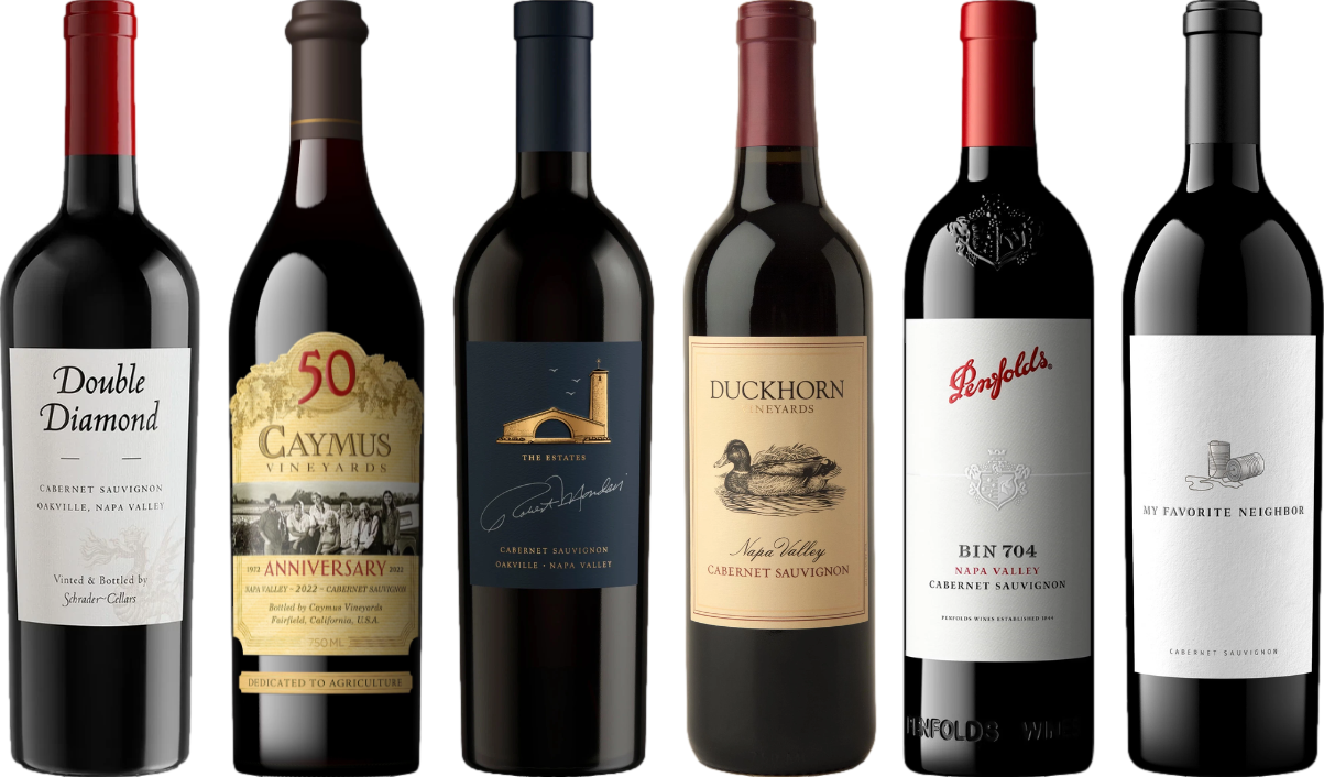 Kalifornien Cabernet Sauvignon Premium Verkostungsset