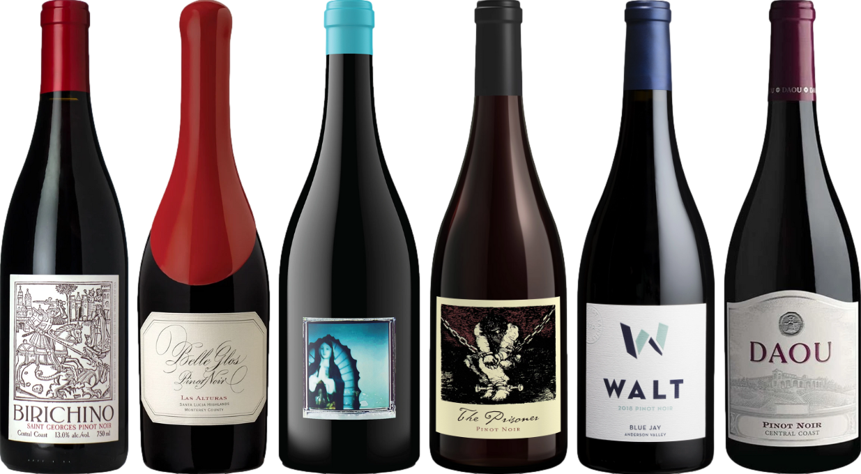 Kalifornien Pinot Noir Premium Verkostungsset