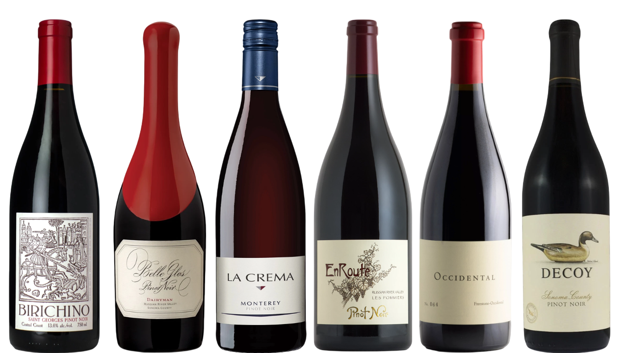 Kalifornien Pinot Noir Premium Verkostungsset