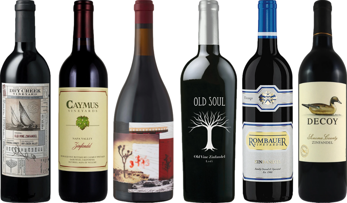 Kalifornien Zinfandel Premium Verkostungsset