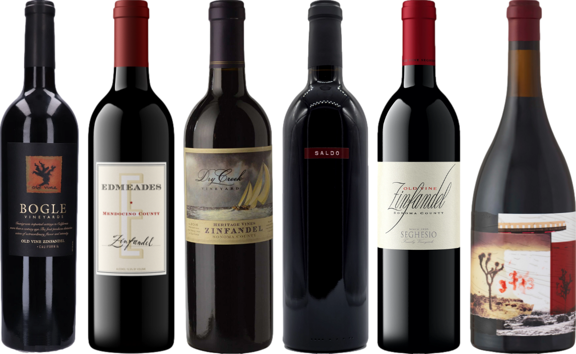 Kalifornien Zinfandel Premium Verkostungsset