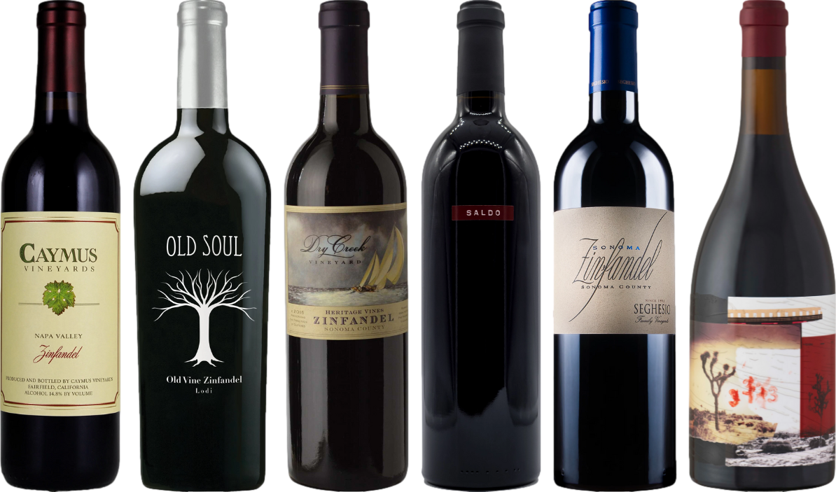 Kalifornien Zinfandel Premium Verkostungsset