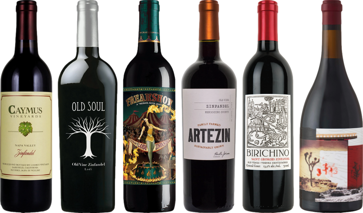 Kalifornien Zinfandel Premium Verkostungsset