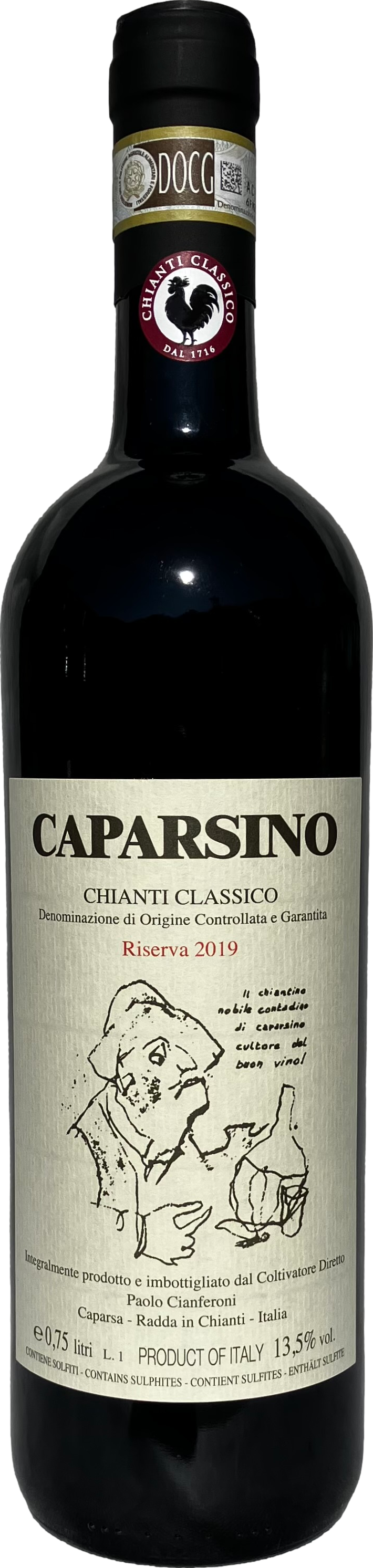 Image of Caparsa Caparsino Chianti Classico Riserva 2019