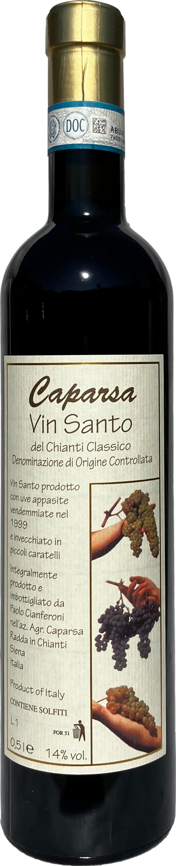 Image of Caparsa Vin Santo Chianti Classico 1999