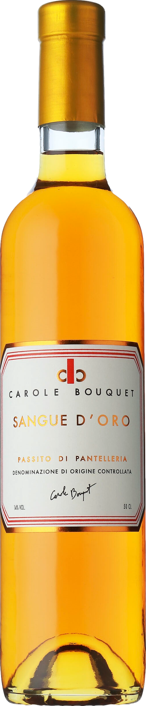 Carole Bouquet Sangue d'Oro Passito di Pantelleria 2022