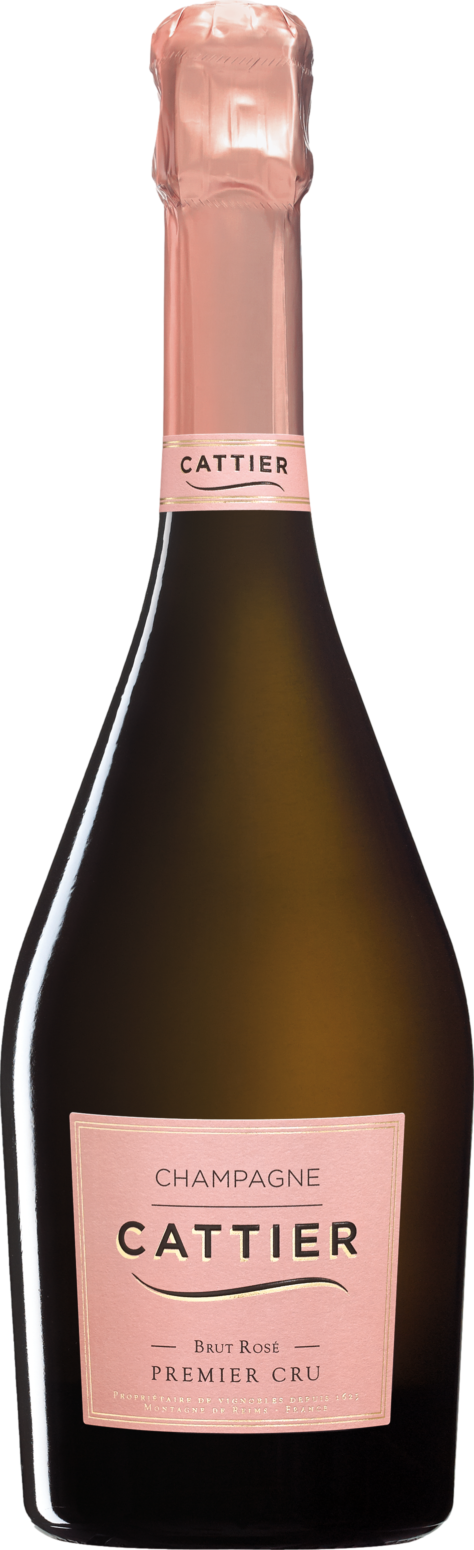 Champagne Cattier Brut Rose Premier Cru