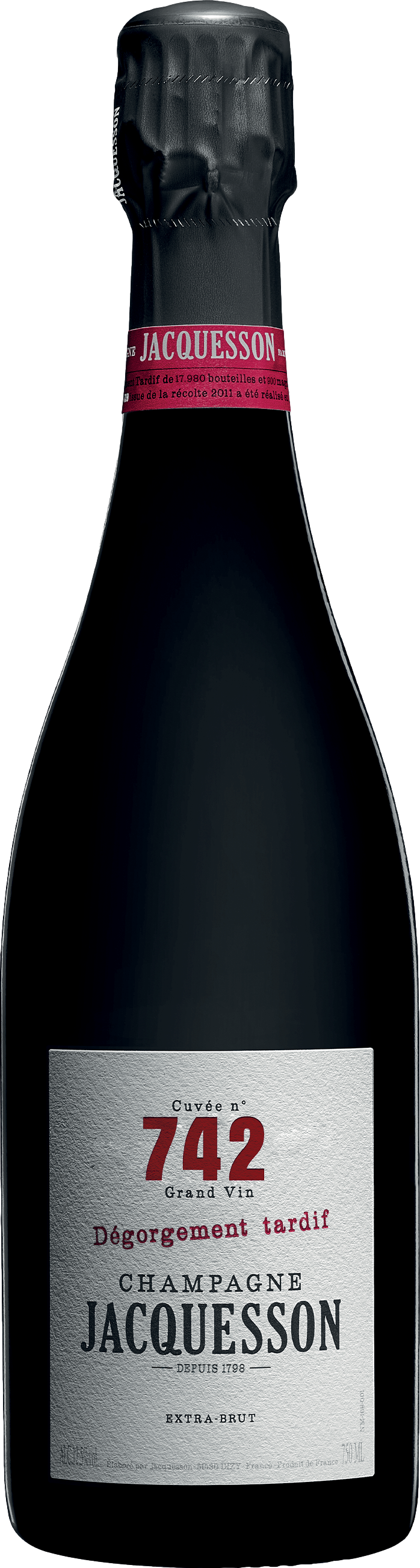 Image of Champagne Jacquesson Cuvee 742 Degorgement Tardif