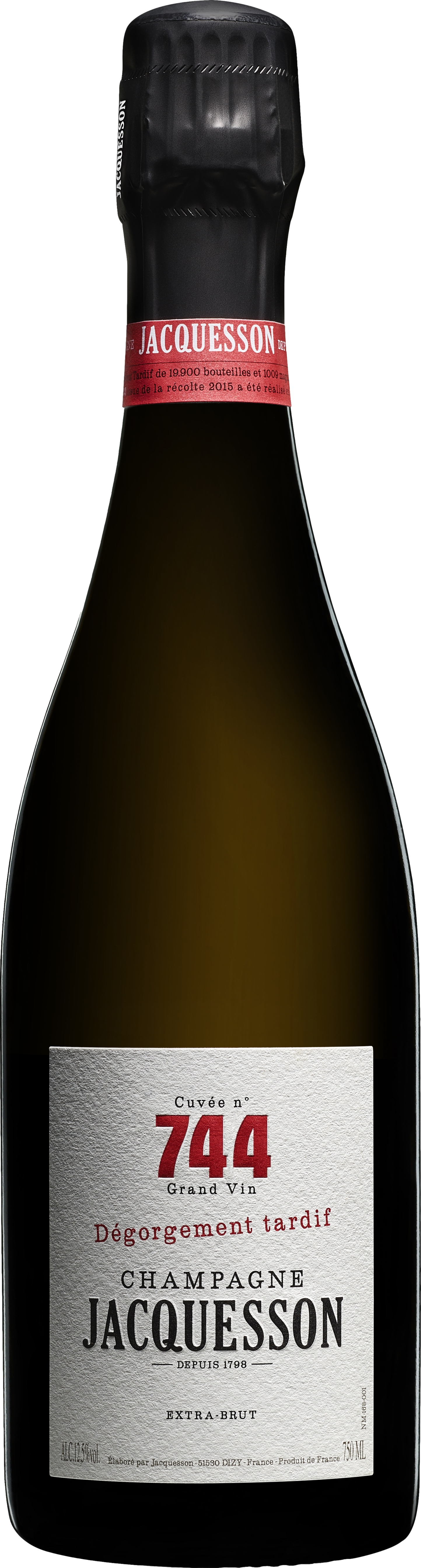 Champagne Jacquesson Cuvee 744 Degorgement Tardif