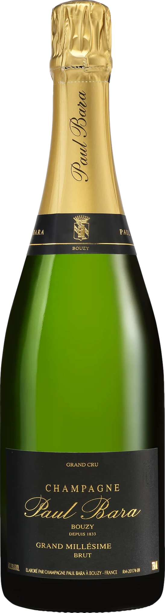 Champagne Paul Bara Grand Millesime Grand Cru 2019